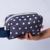 Cartuchera Yayoi - Lunares azules correa Azul