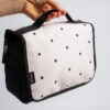 Travel Bag Base Blanca / Lunar Negro