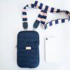Bandolera Porta celular Camper Azul