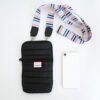 Bandolera Camper - negra / arcoiris