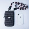 Bandolera Camper - negra/crudo