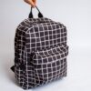 Mochila Julie - Cuadros negros