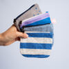 Monedero Tonos azules x 1u