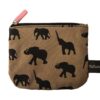 Monedero Elefantes negros base choco